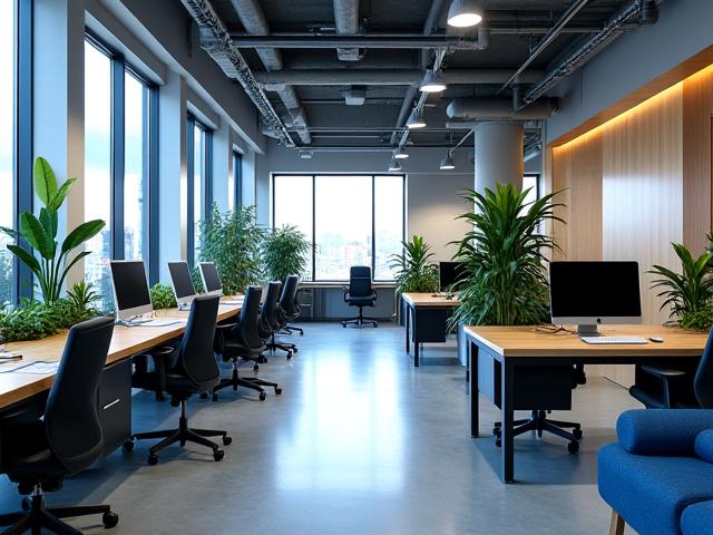 Innovativt kontorlandskap i Oslo sentrum med ergonomiske løsninger